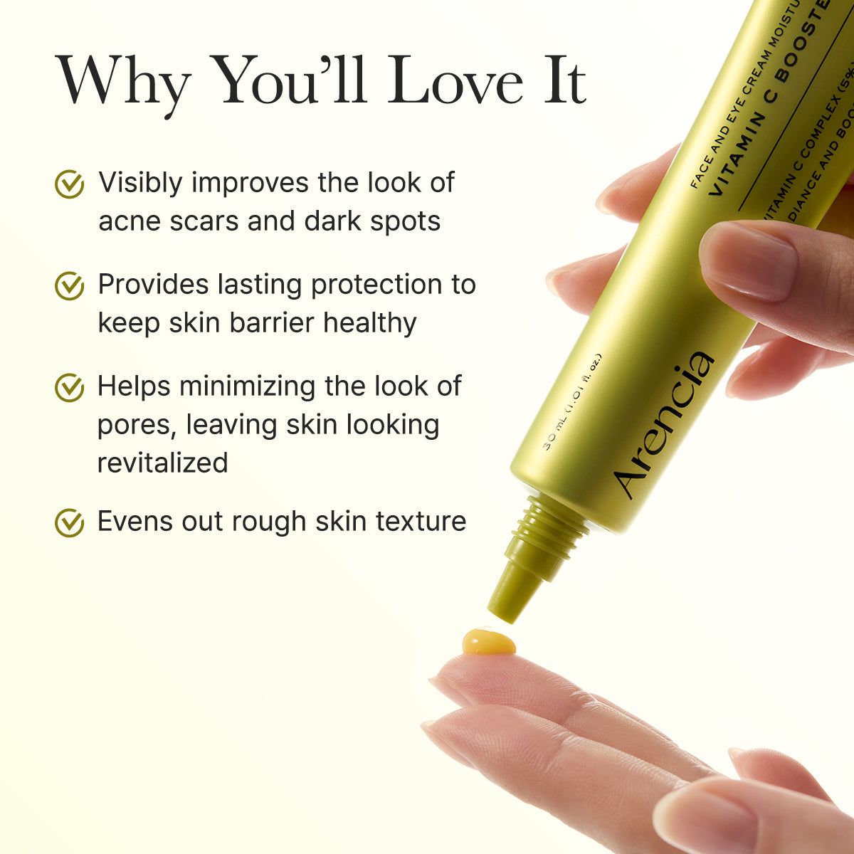 Arencia Vitamin C Booster Shot - Skincare Product Designed For Skincare And Daily Care Routine - 30ML