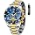 OLEVS 2870 Men's Watch Top Brand Luxury Watch for Men Original Waterproof Stainless Steel Chronograph Moon Phase Date Rota Dial