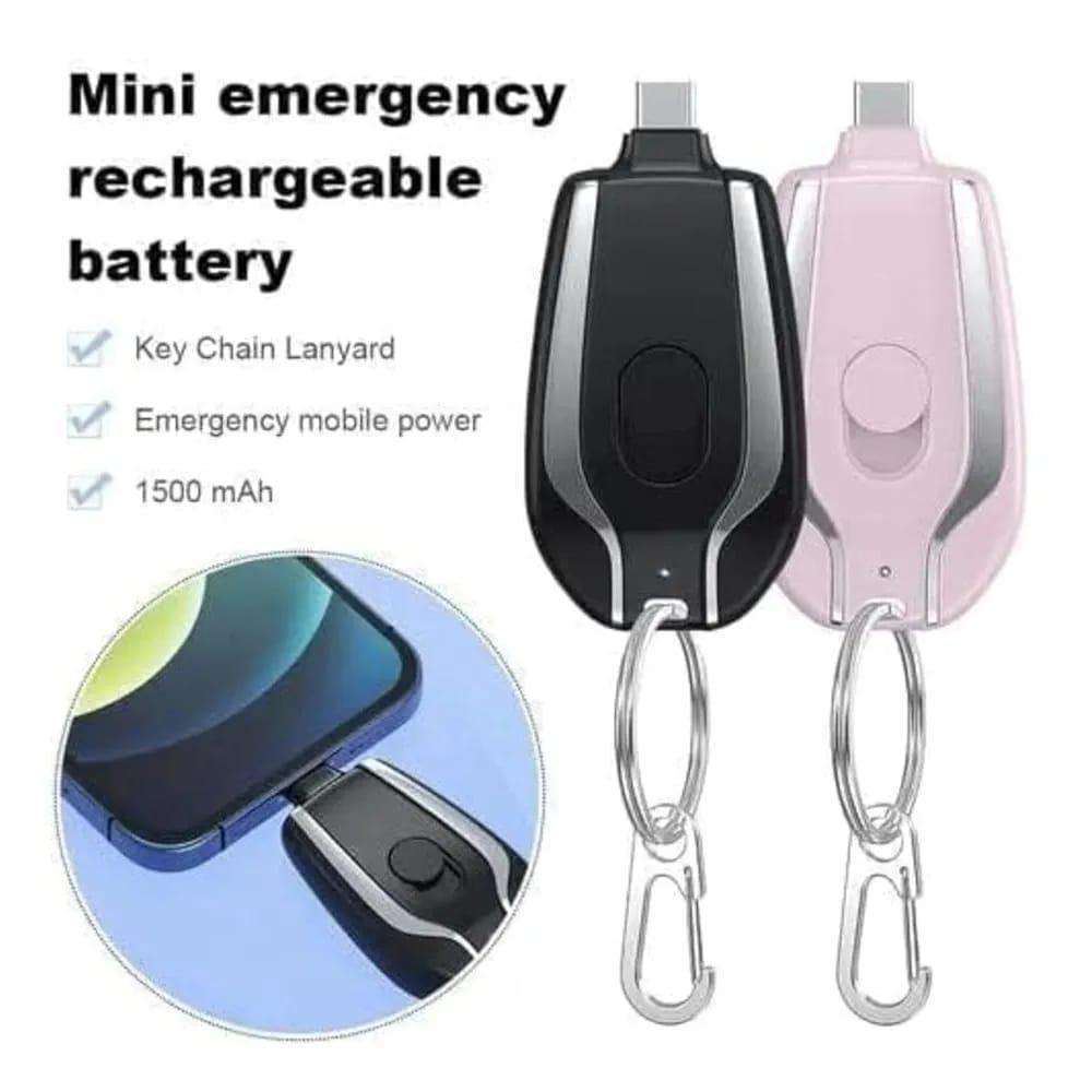 Markaz verified seller MZ1172200362SE   Save· 519 Fast Charging Keychain Power Bank Black