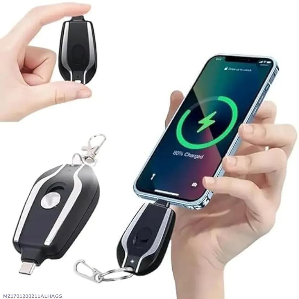Markaz verified seller MZ1172200362SE   Save· 519 Fast Charging Keychain Power Bank Black