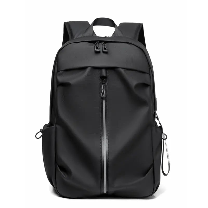 Light Gray Waterproof Men's Laptop Backpack